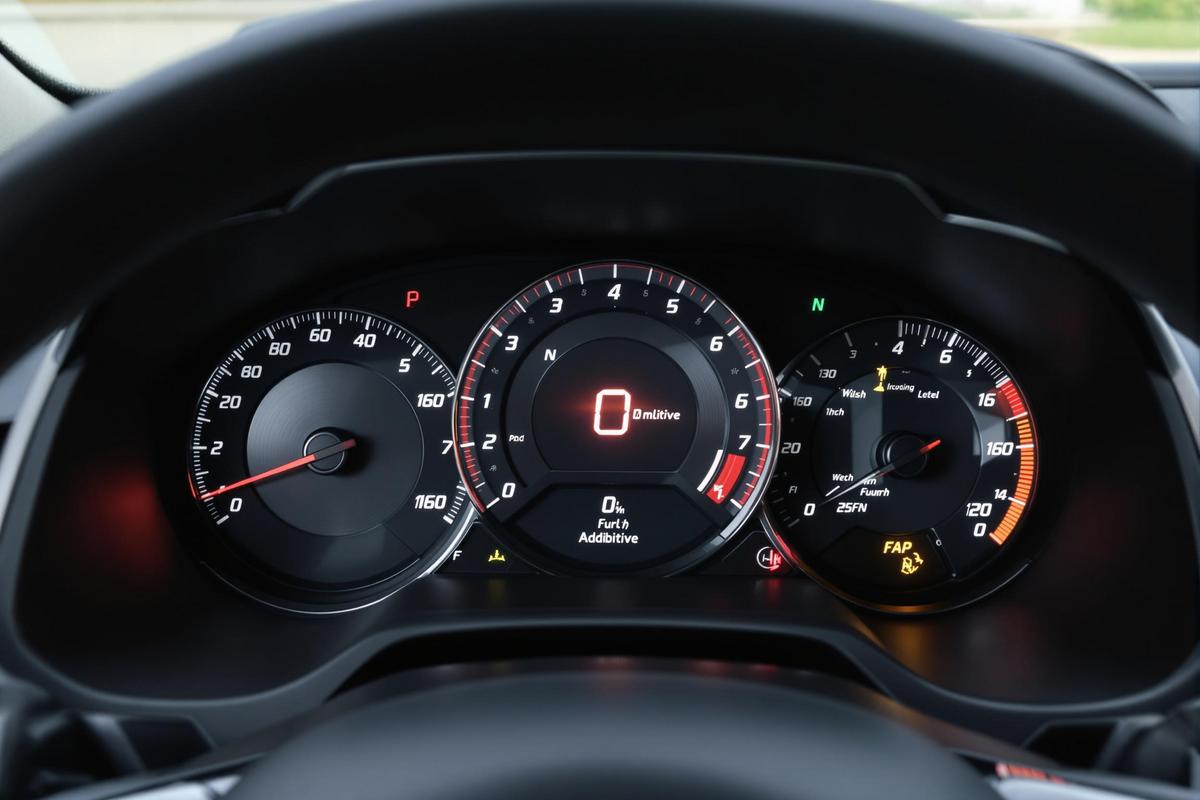 Comprendre le message d'alerte 'niveau additif FAP trop faible'