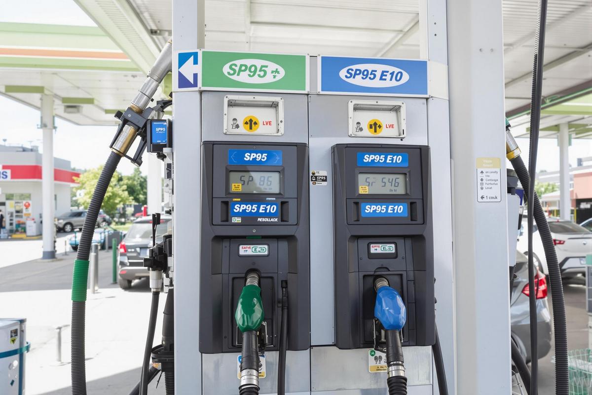 Comprendre les différences entre SP95 et SP95 E10