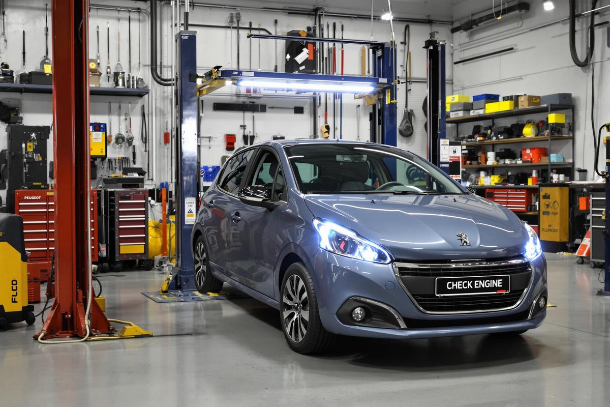 Pourquoi le message 'défaut moteur' apparaît sur une Peugeot 208 ?