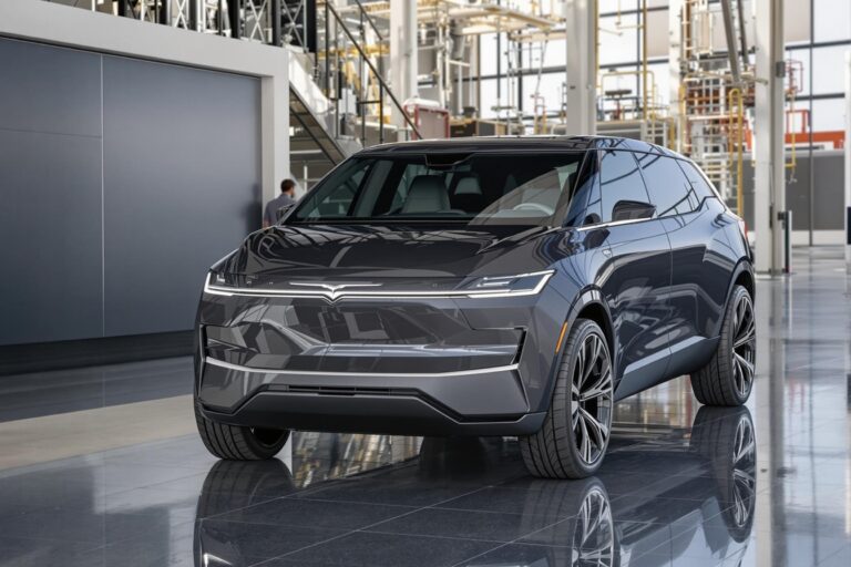 Chrysler électrise l'avenir avec un SUV révolutionnaire prévu pour 2026