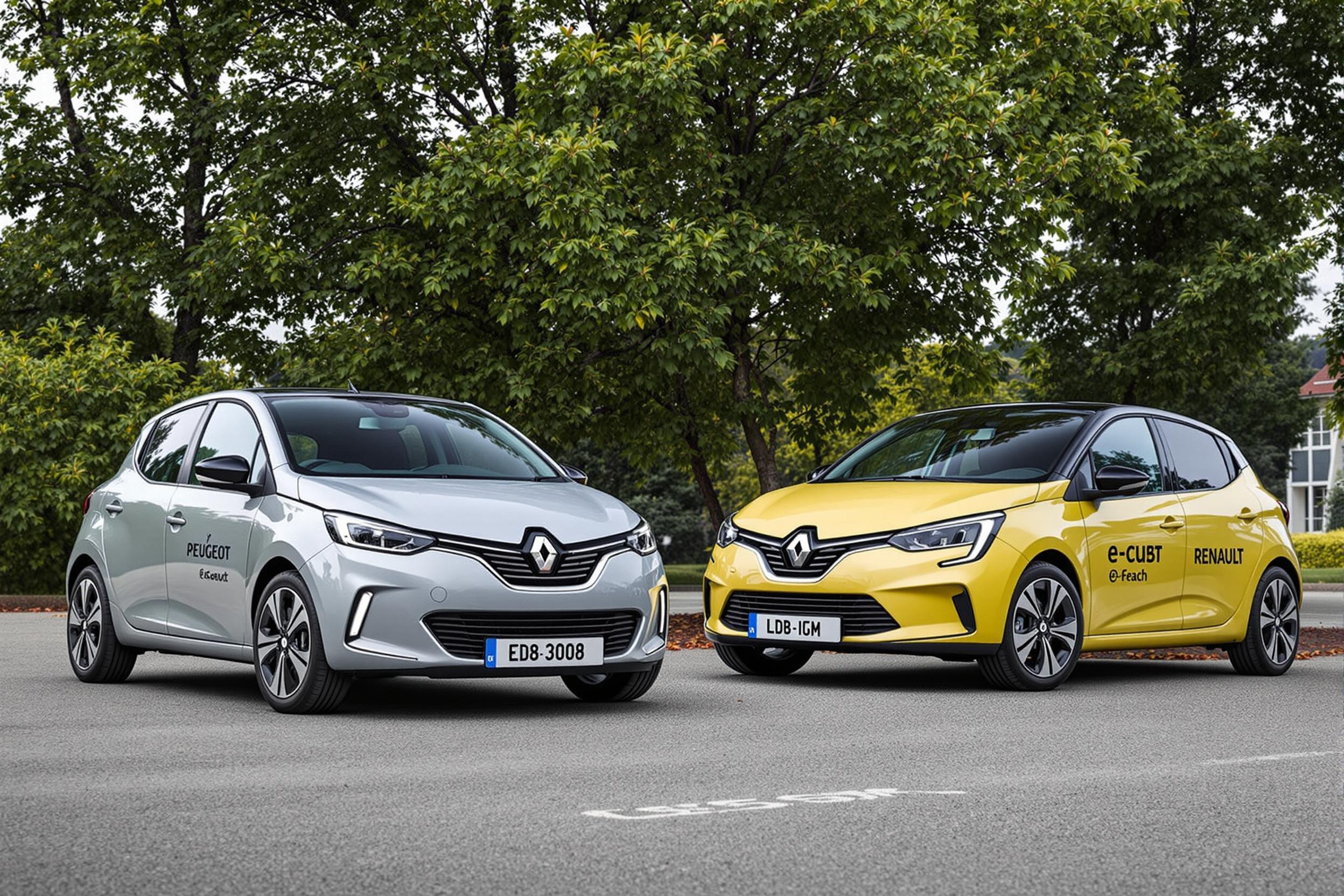 Comparatif électrique : Peugeot e-208 contre Renault 5 e-Tech – Consommation, autonomie, et coût décryptés !