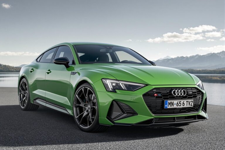 Découverte de l'Audi RS e-tron GT 2025 : La révolution électrique du luxe et de la puissance