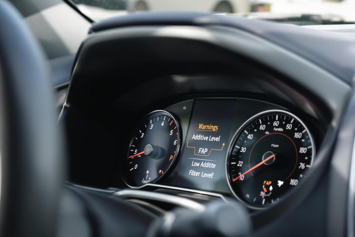 Effacer message niveau additif fap trop faible sans valise