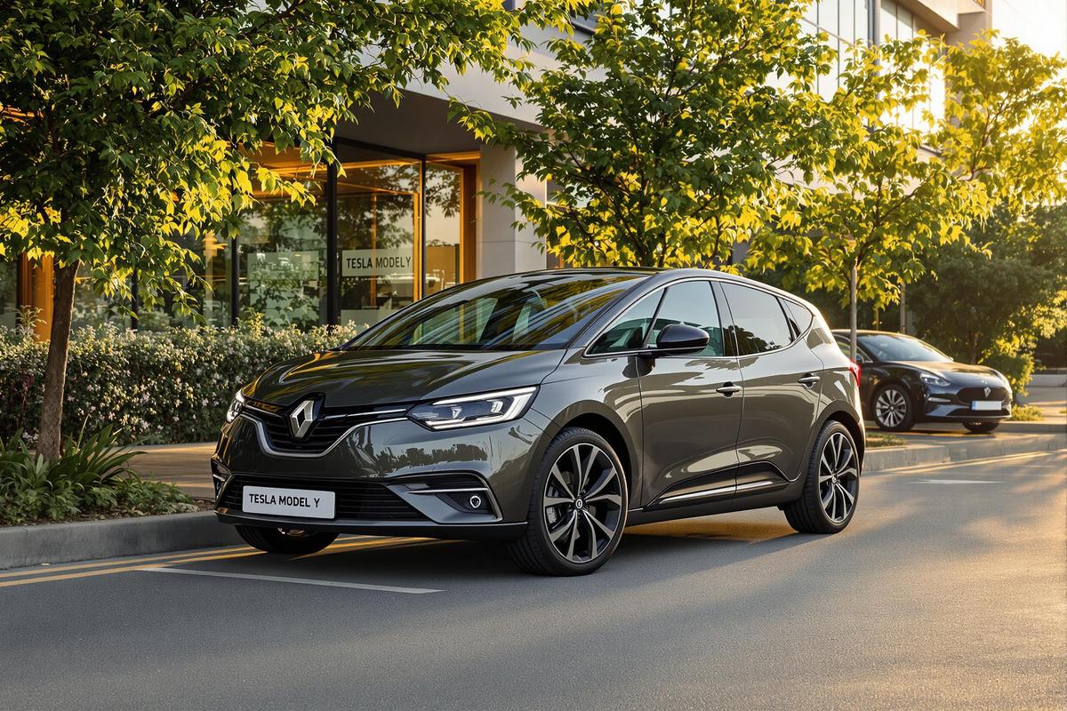 Renault muscle son Scénic électrique pour mieux rivaliser avec le Tesla Model Y