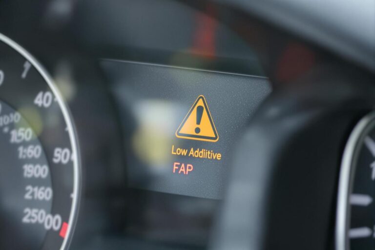 Effacer message niveau additif FAP trop faible sans valise