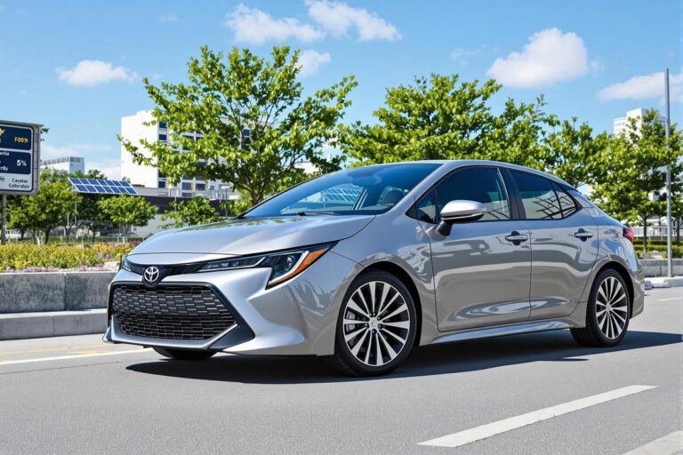 Toyota Corolla hybride 2025 : la compacte star à prix malin avec 10 ans ou 185 000 km de garantie.