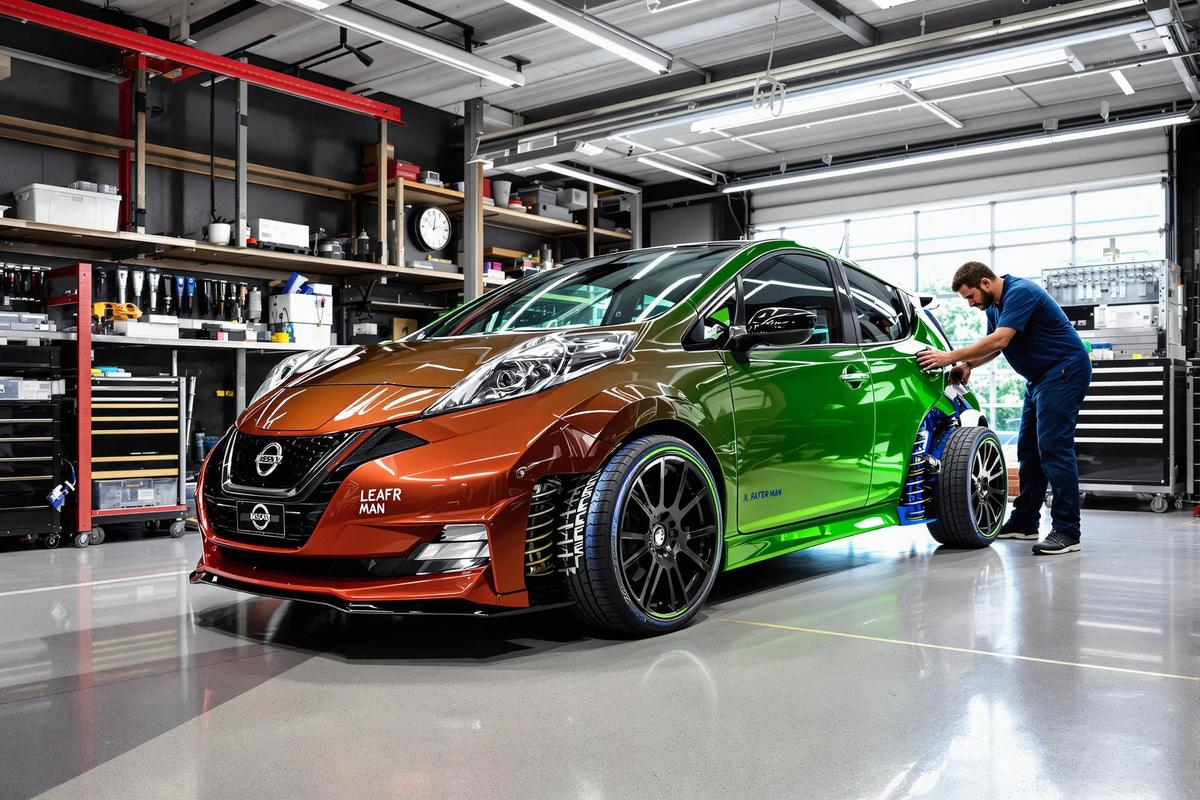 Ce mécanicien a doublé l'autonomie de sa Nissan Leaf : voici comment