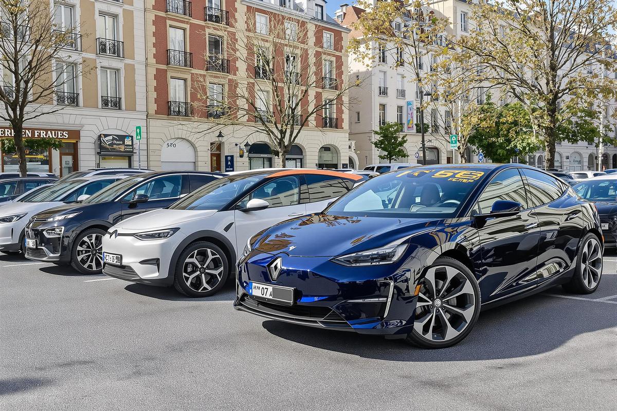 Découvrez le top 20 des ventes de voitures électriques en France au premier semestre 2025