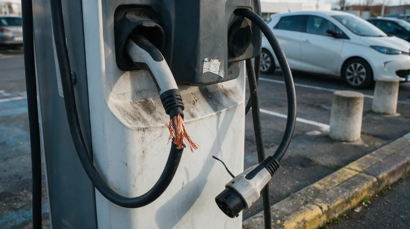 Vol de cuivre aux bornes électriques : « On se retrouve dans la galère » – ce fléau qui paralyse les automobilistes toulousains