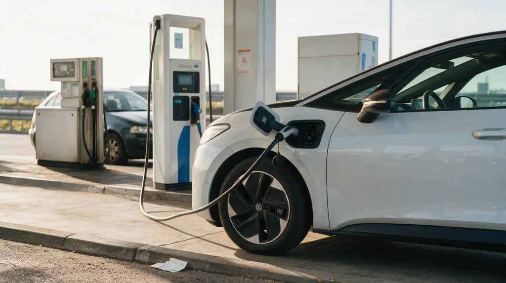 Autoroute : l’avantage économique de l’électrique face au gazole fond à seulement 1 €/100 km en recharge rapide