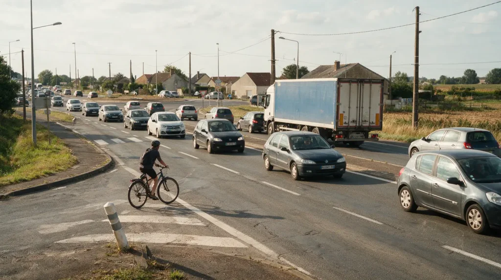 Route en Maine-et-Loire : ce que 20 000 véhicules par jour révèlent d’un problème que personne n’a su résoudre